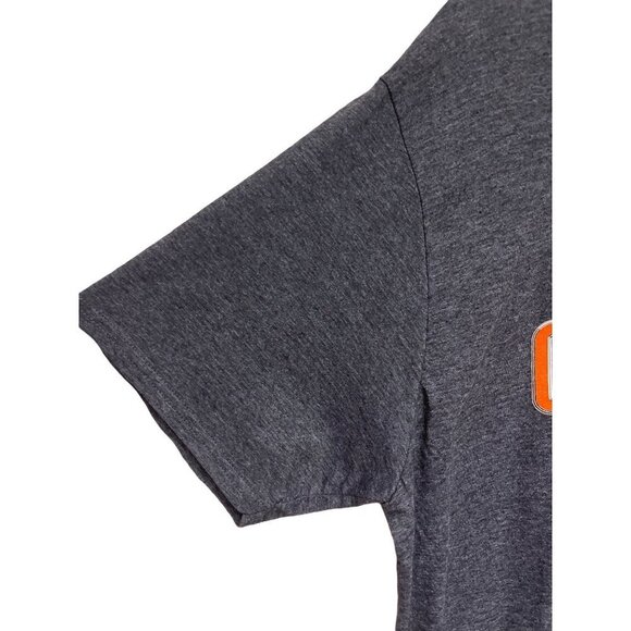 NFL Denver Broncos Country Super Bowl 50 Champions Grey T-Shirt Size XL - Picture 3 of 7